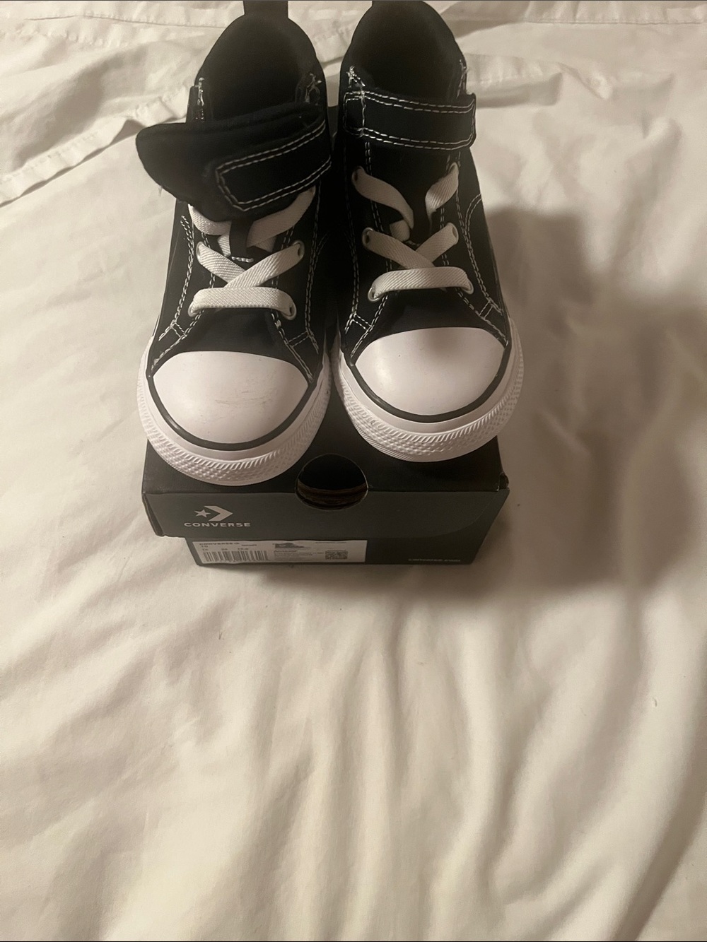 Converse Kids Chuck Taylor All Star Black and White High-Top Sneakers
